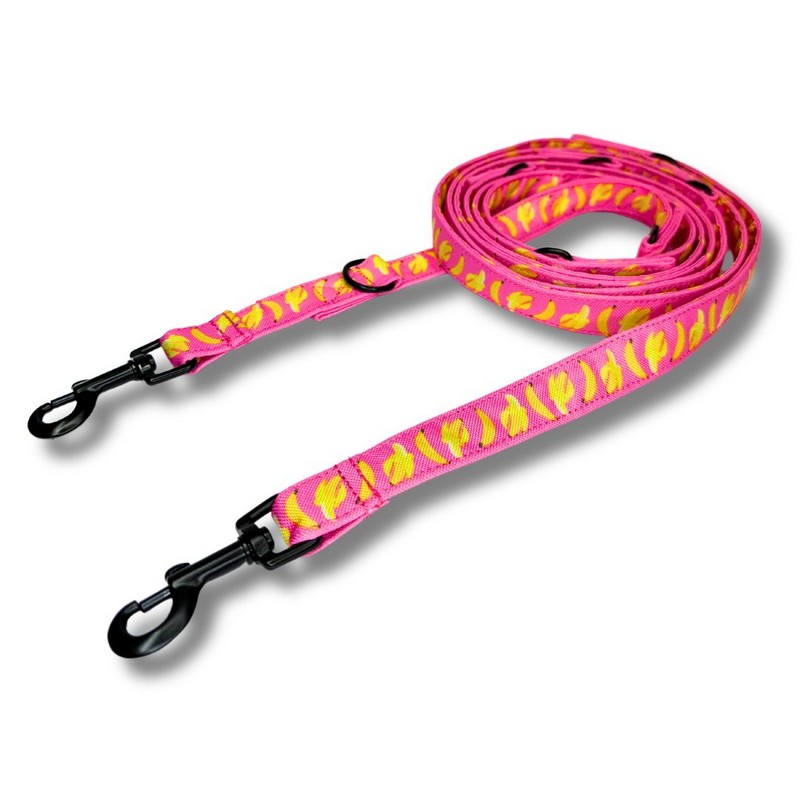 Smycz przepinana dla psa Banan